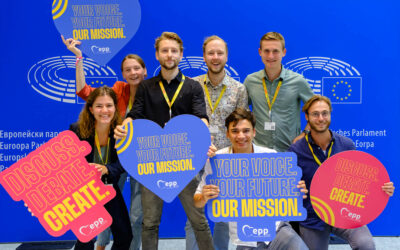 Day 2: Youth Take Their Seats in the European Parliament Inspired to Act